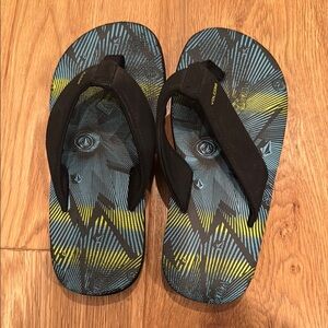 VOLCOM VICTOR SANDALS BOYS LIME